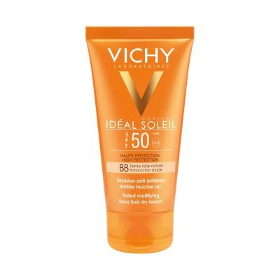 protector solar de 50 de Vichy