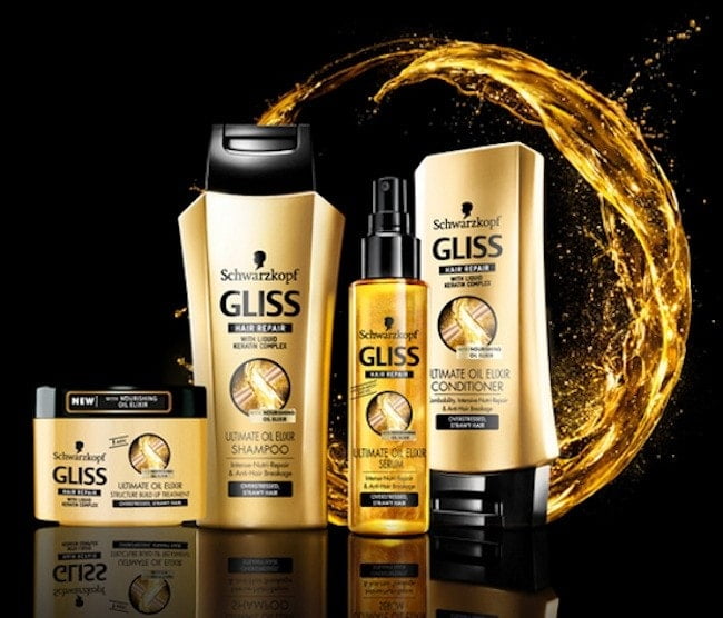 Repara tu pelo con la nueva gama de Gliss Ultimate Oil Elixir
