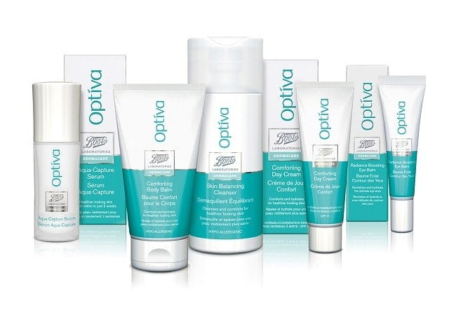 Optiva, la nueva línea de los laboratorios Boots