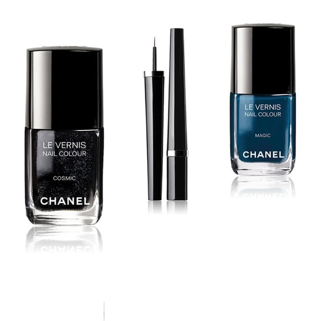 Esmaltes azul oscuro, casi negro