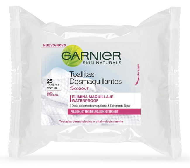 Toallitas-Desmaquillantes- Suaves-Garnier