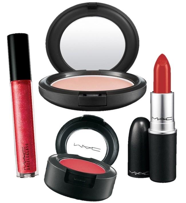 MAC viste de rojo la Navidad