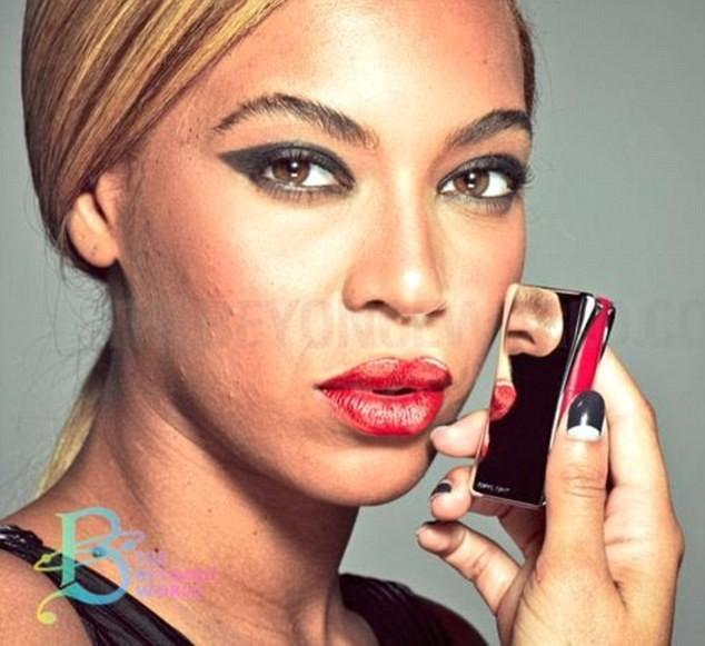 Se filtran fotos de Beyoncé para L'Oréal antes de pasar por el Photoshop