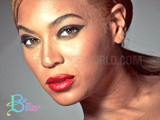 Se filtran fotos de Beyoncé para L'Oréal antes de pasar por el Photoshop